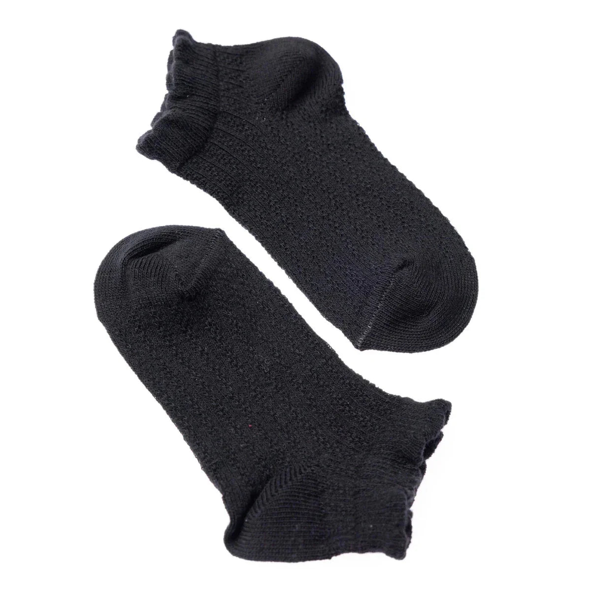 HelloBaby Baby Girl Socks 3 pcs - Black