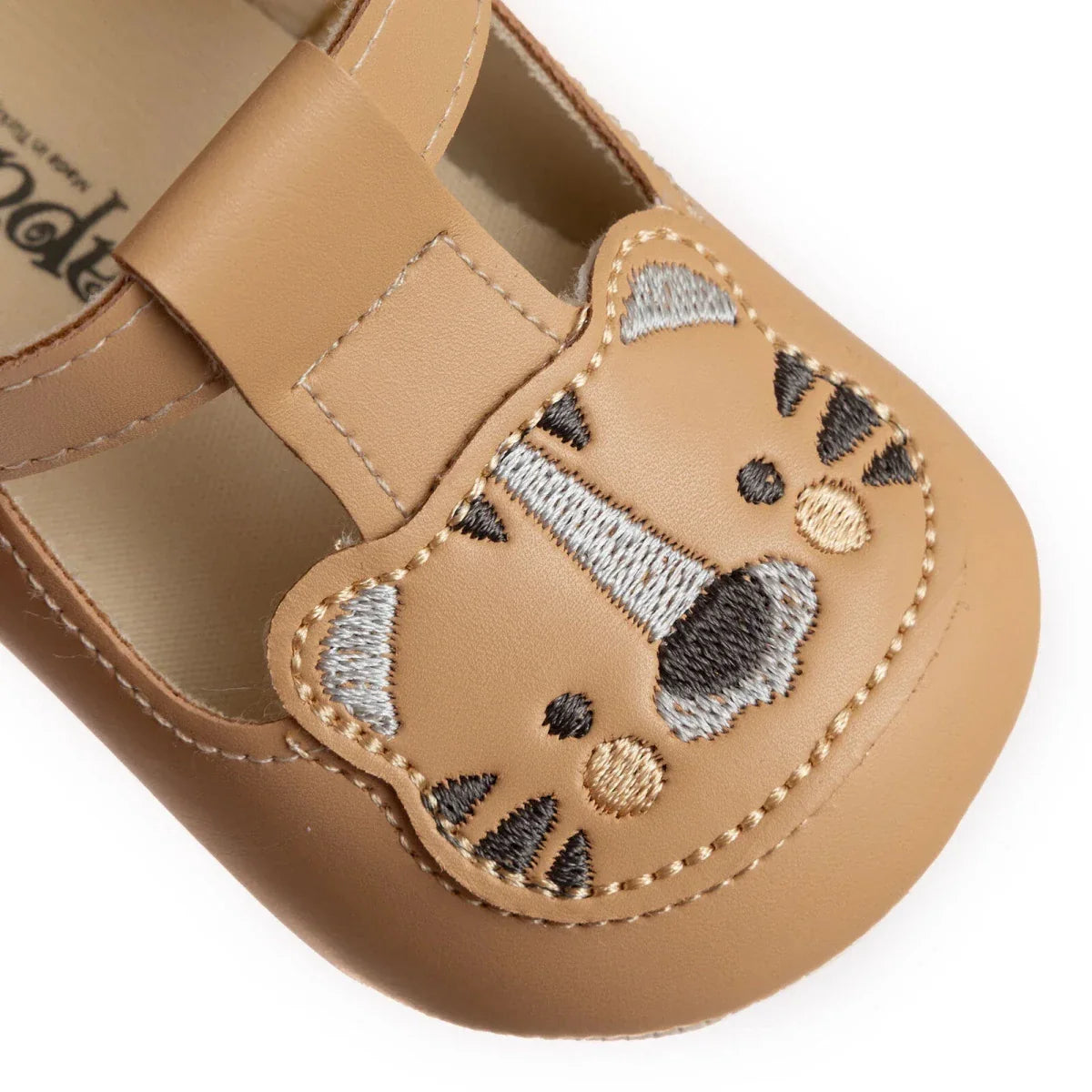 Papulin Boys Velcro - Light Brown