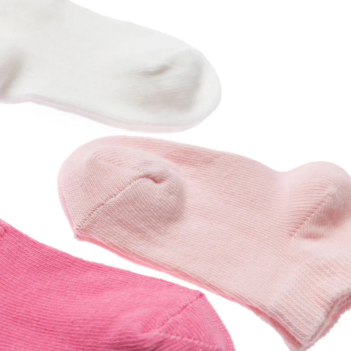 HelloBaby Baby Girl Socks 3 pcs - Pink