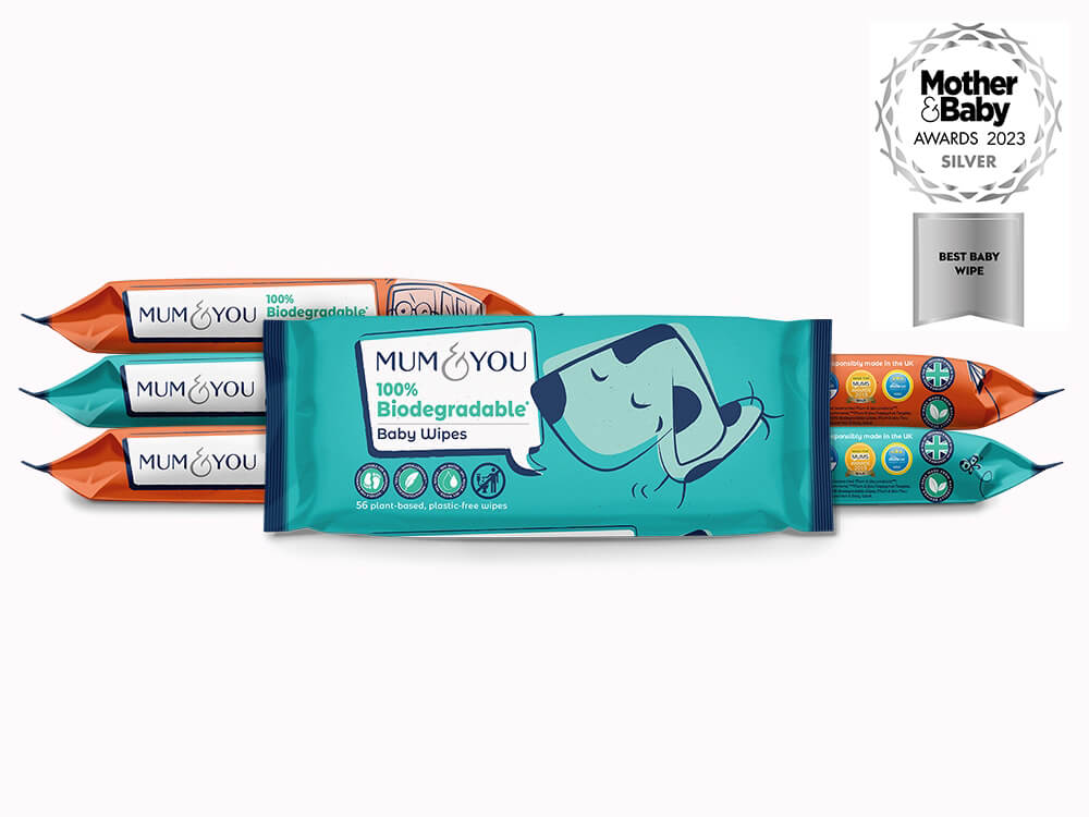 100% Biodegradable Baby Wipes