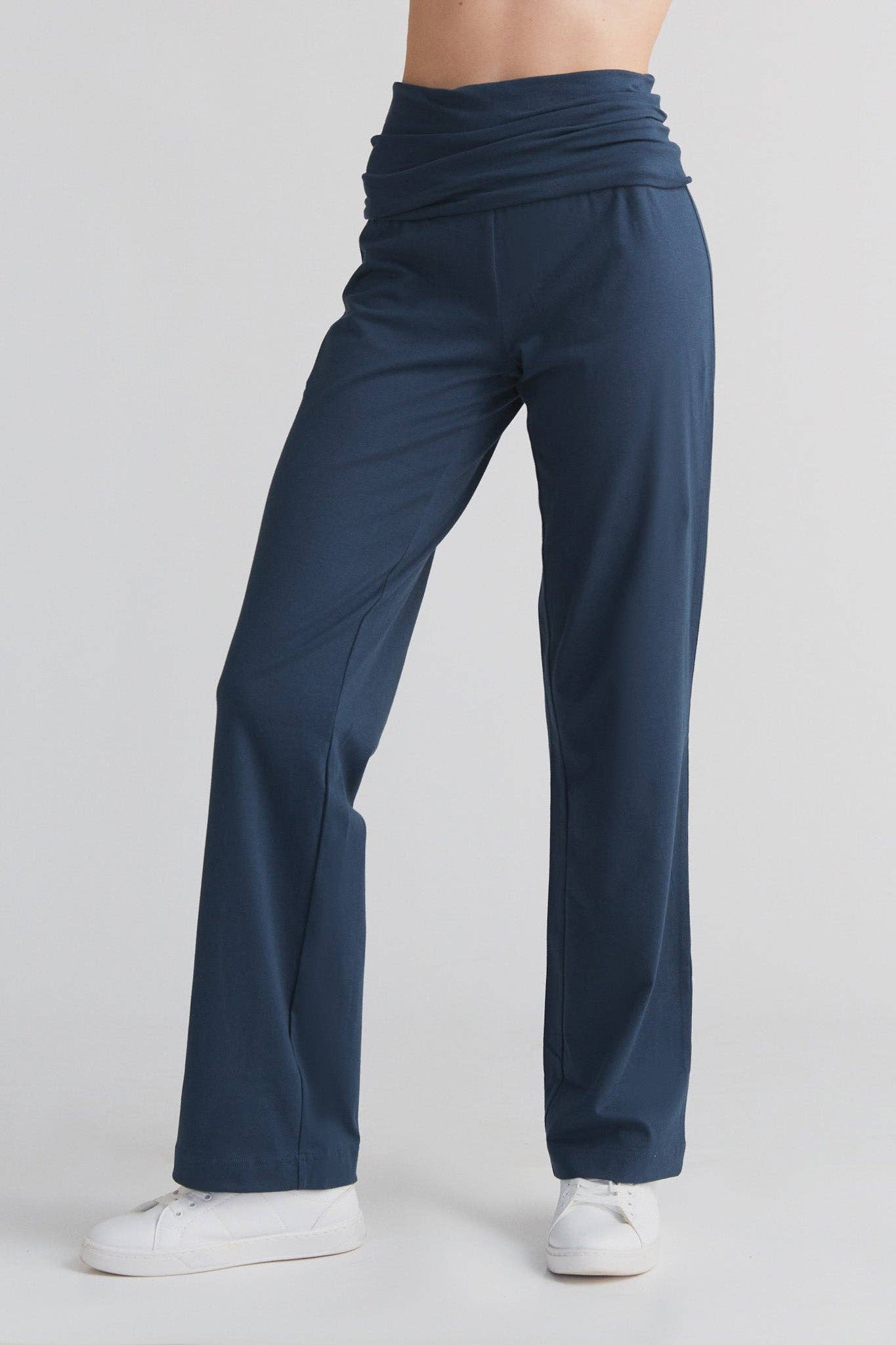 Organic Leggings with Wide Waistband