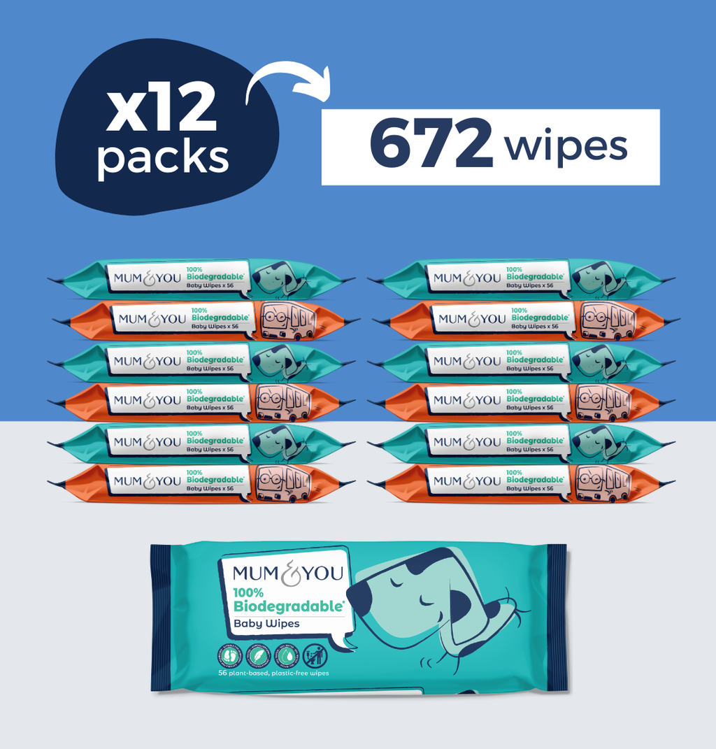 100% Biodegradable Baby Wipes