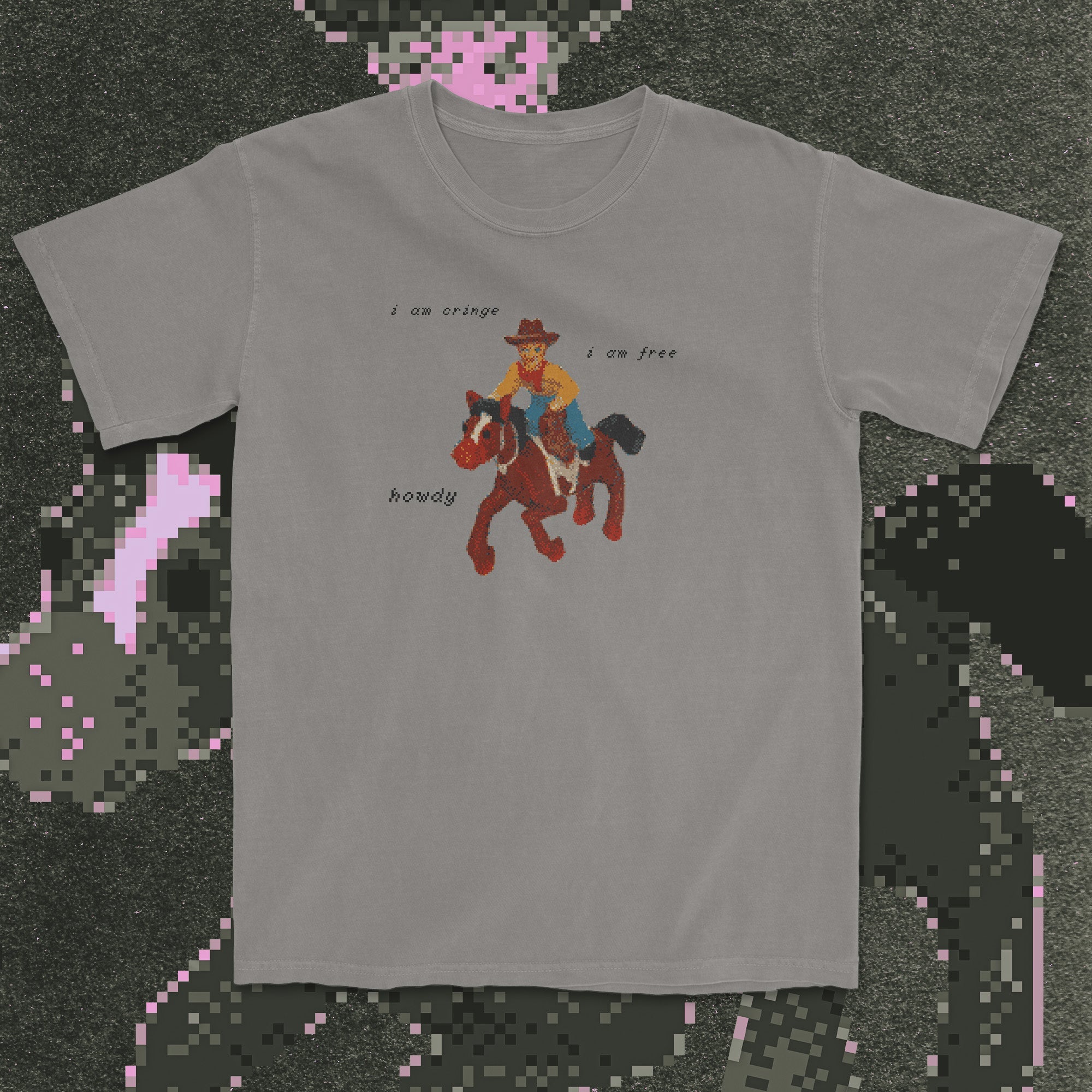 i am cringe / i am free - t-shirt