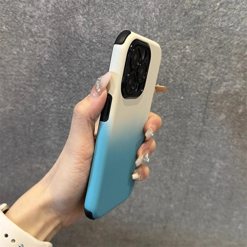 iPhone 12 Series 2-Piece Colour Gradient Case