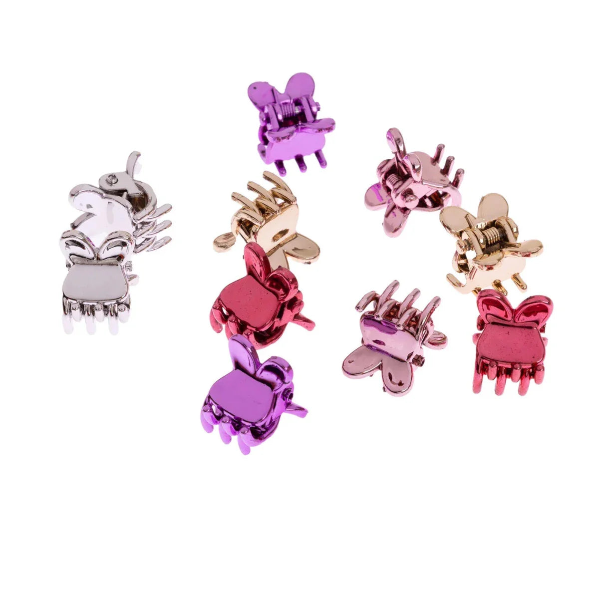 HelloBaby Hair Clips Girls - Mixcolor Printed
