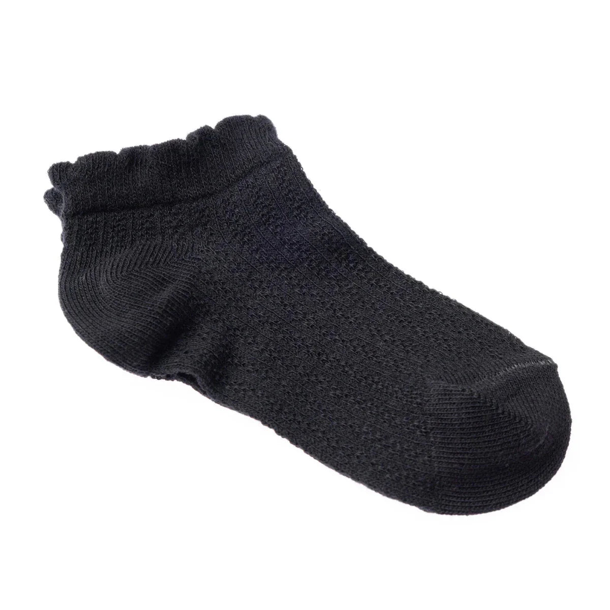 HelloBaby Baby Girl Socks 3 pcs - Black