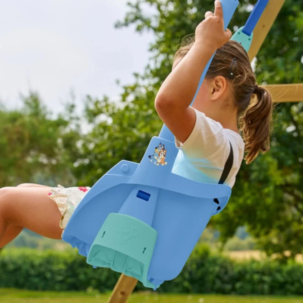 TP Metal Swing Set with Bluey Quadpod