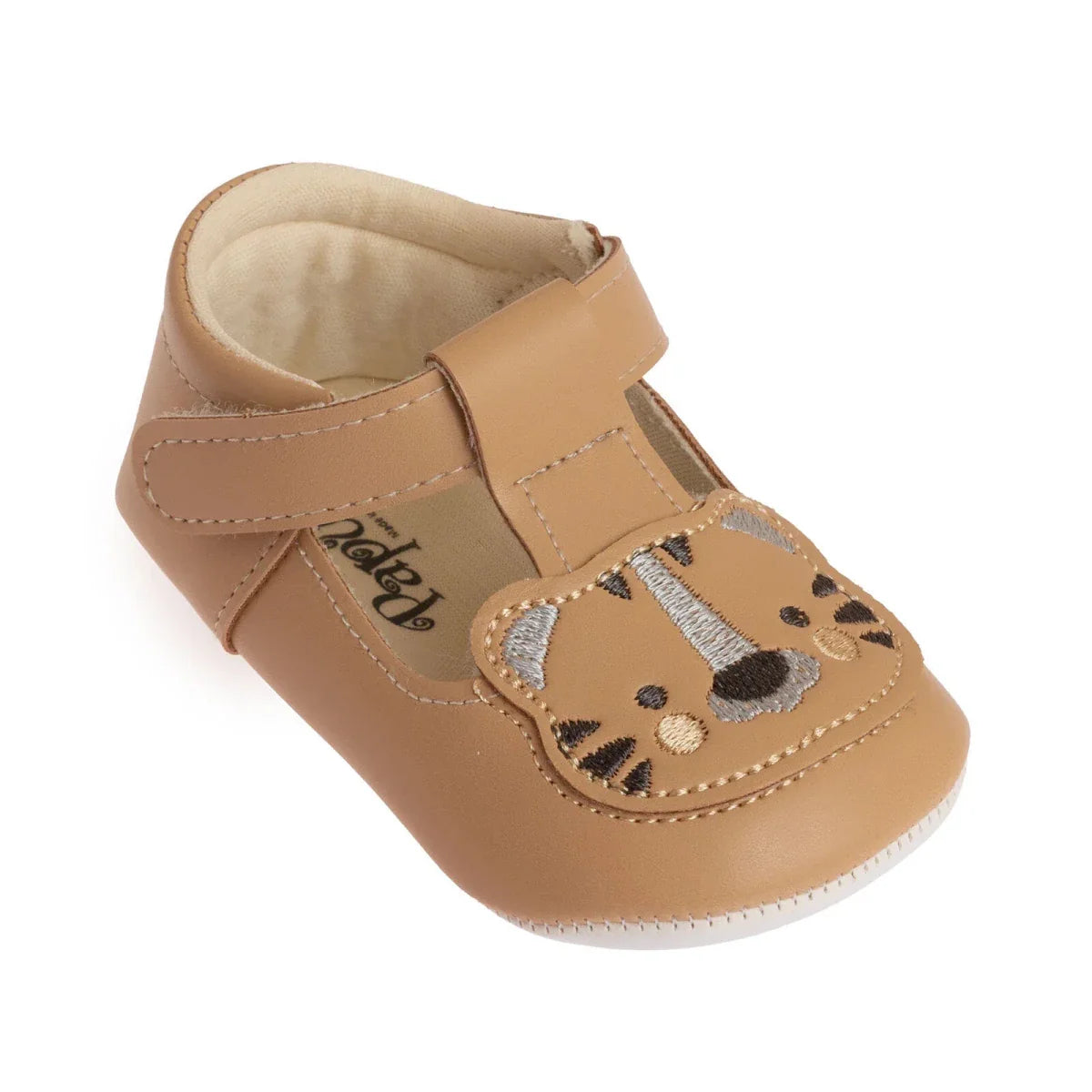 Papulin Boys Velcro - Light Brown