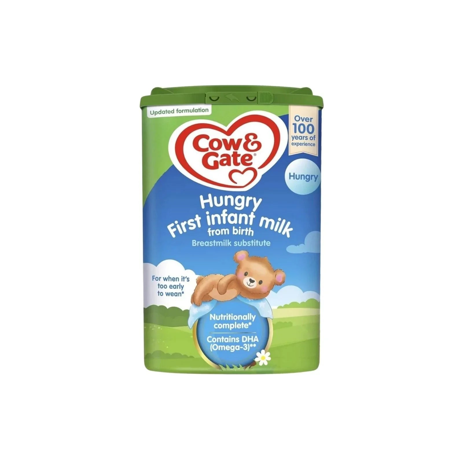 Cow & Gate 1 Hungry Baby Milk Formula 0-6 months 800g