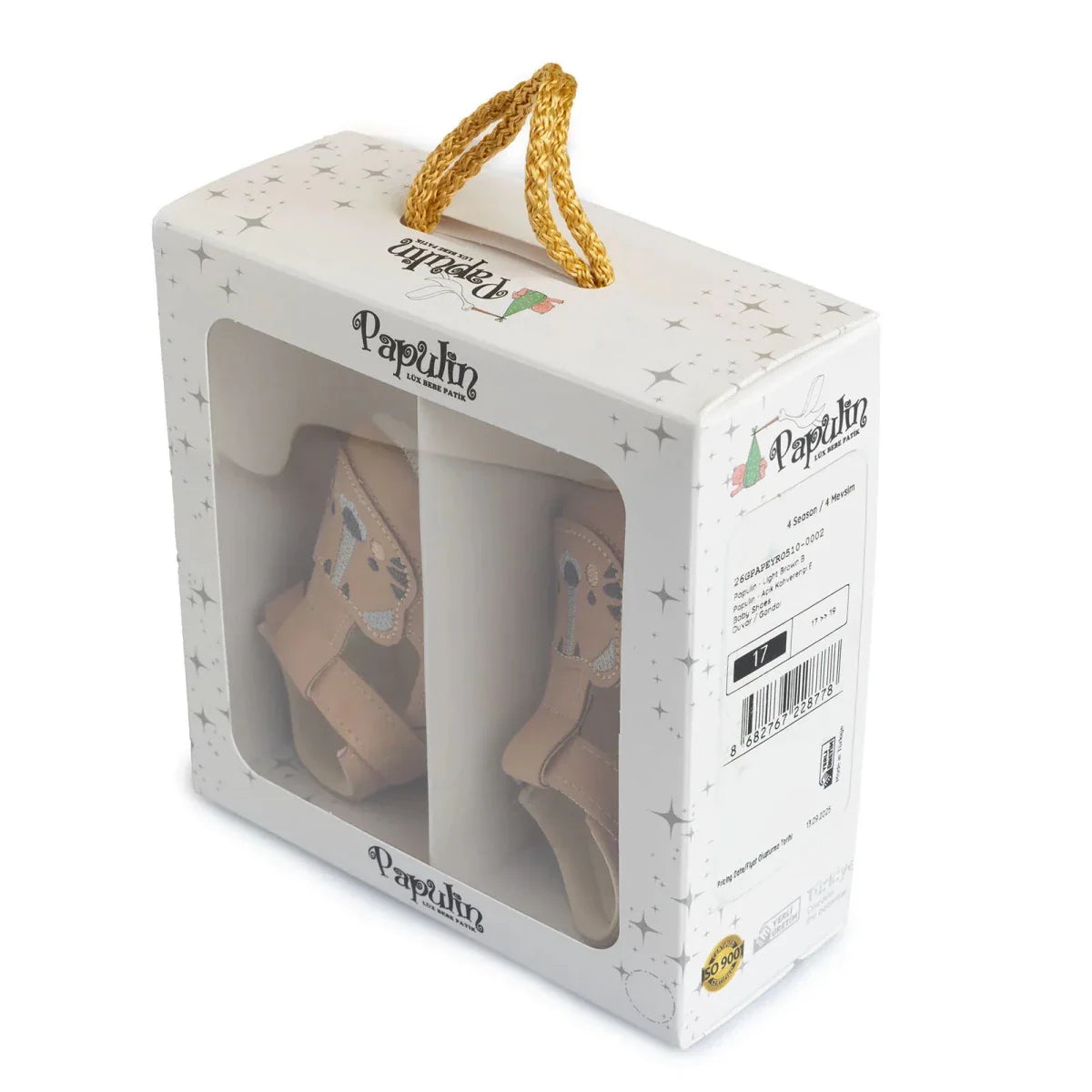 Papulin Boys Velcro - Light Brown