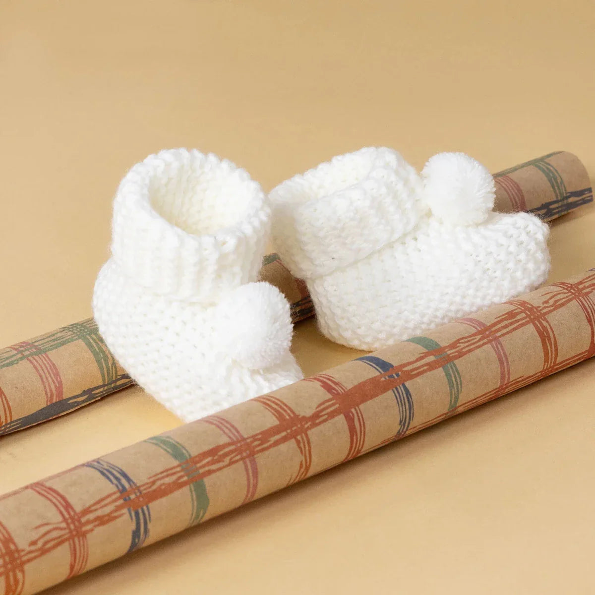 HelloBaby Girls Bootie - Ecru