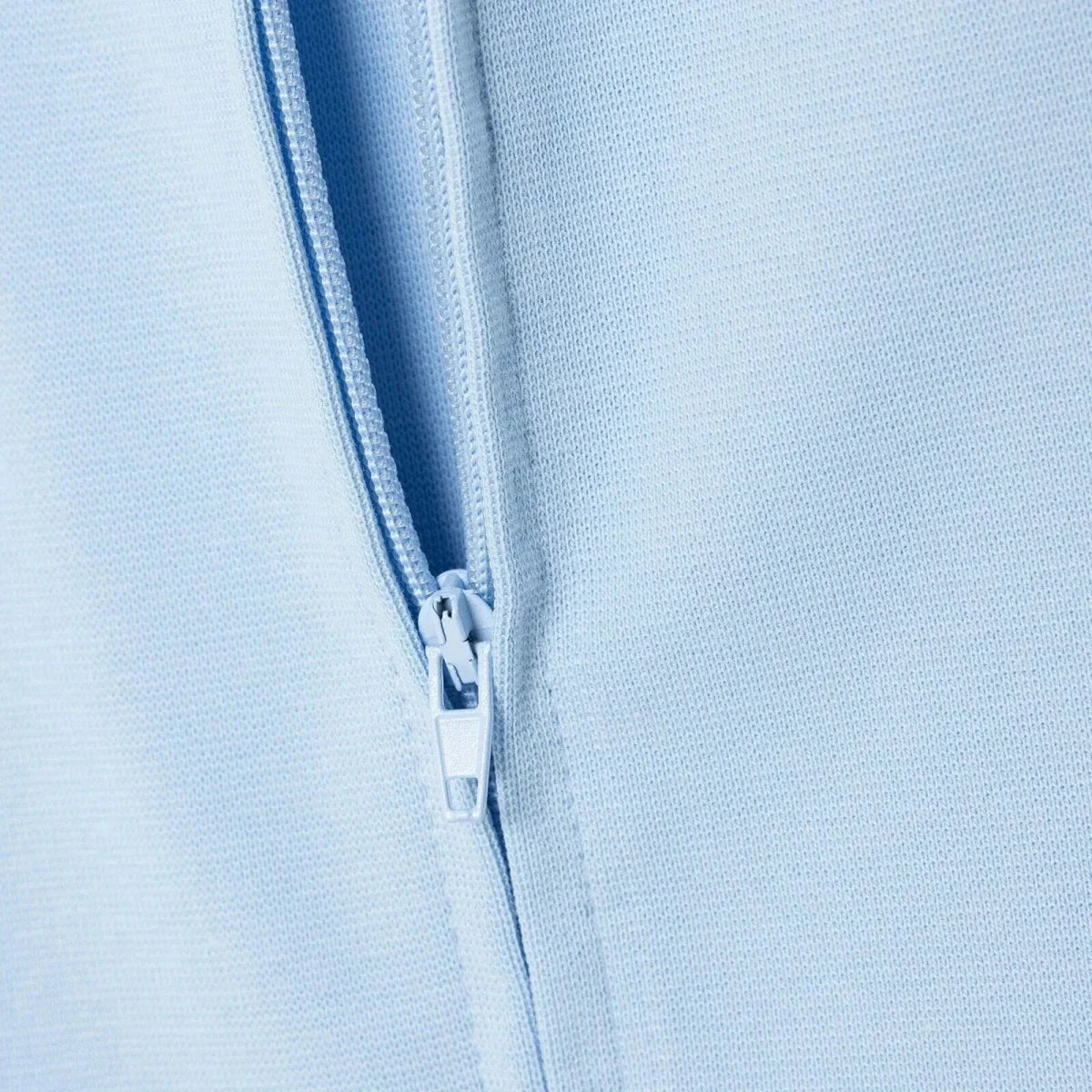 HelloBaby 100% Cotton 0-3 Months Swaddle Wrap Zip Fastening - Blue