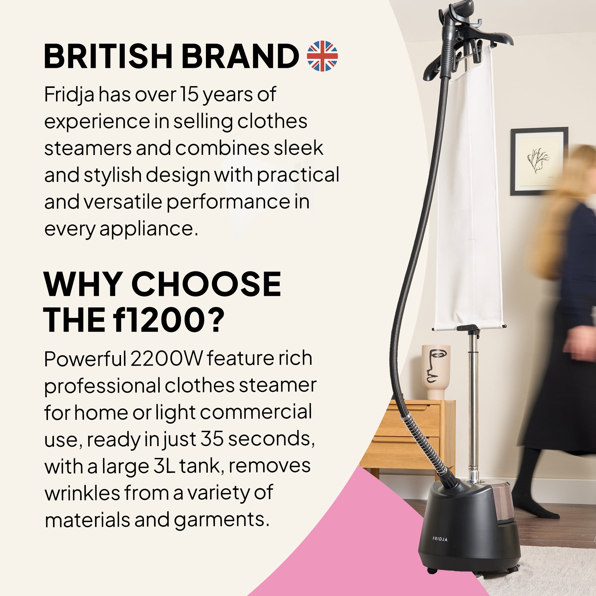 f1200 Clothes Steamer Pro