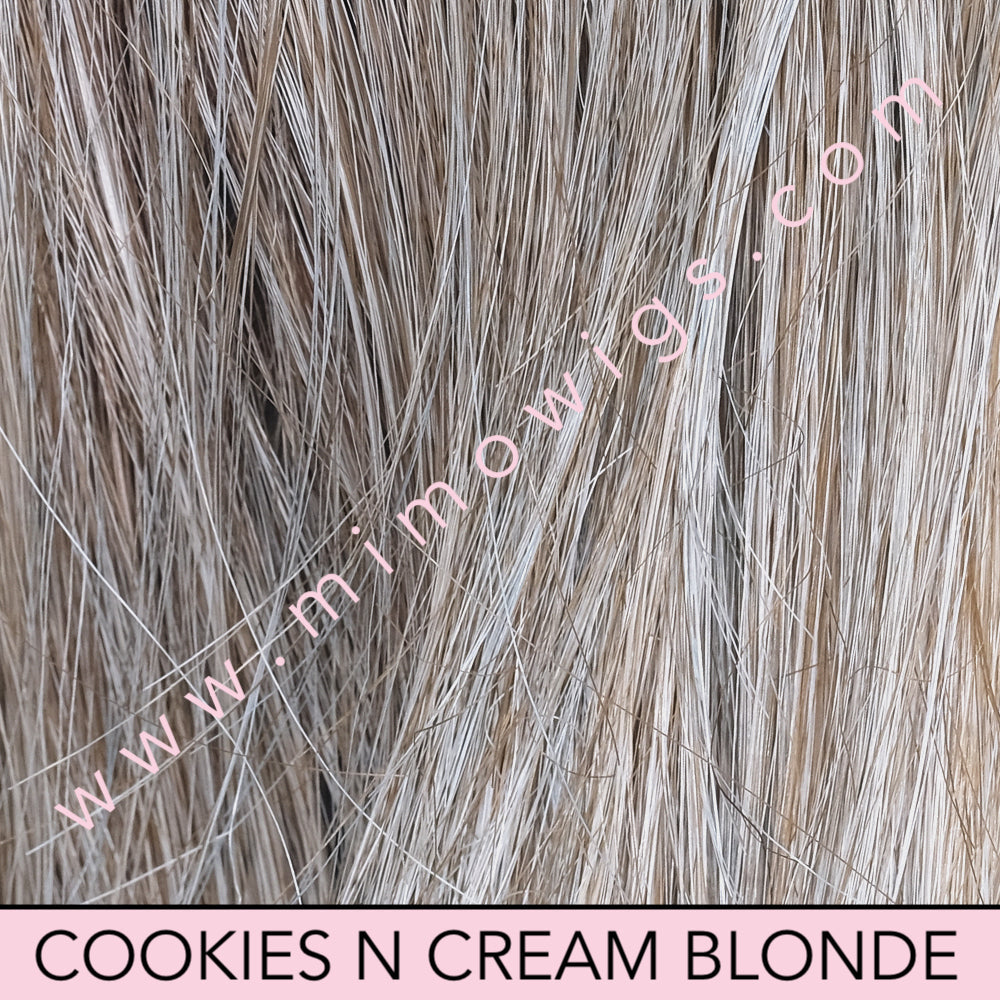 Ultimate Handtied Lace Front Topper 12" by Belle Tress • Café Collection