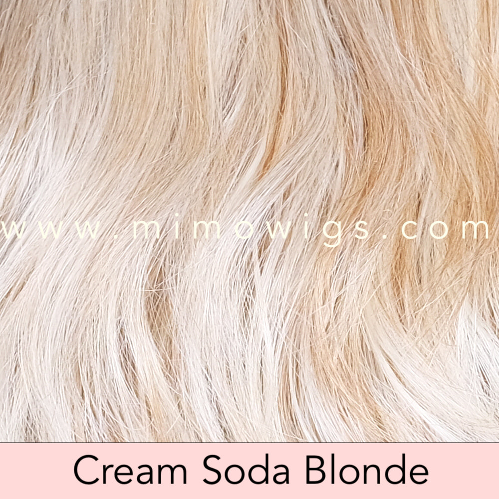 Ultimate Handtied Lace Front Topper 12" by Belle Tress • Café Collection