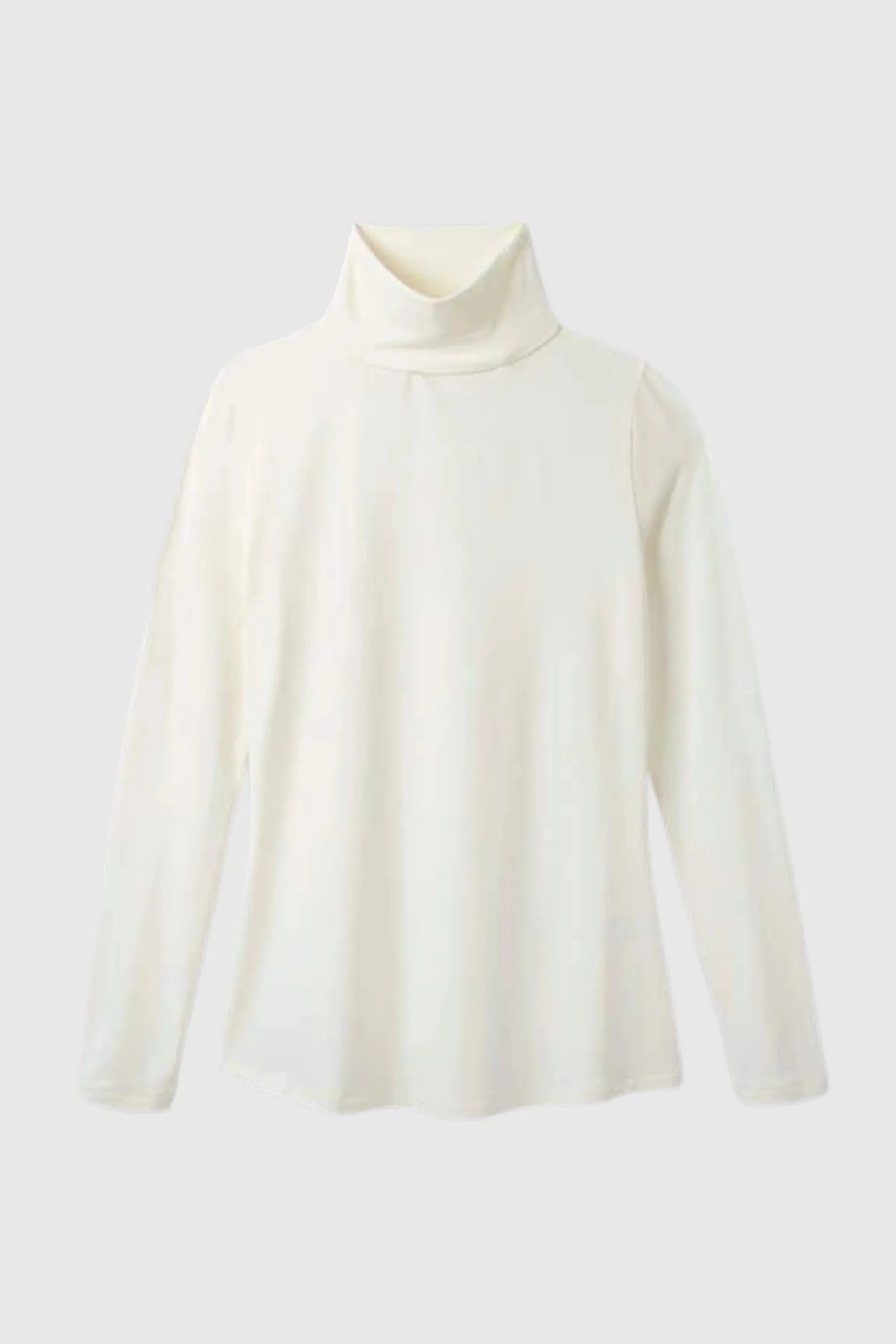 Roll Neck Micro Modal Top