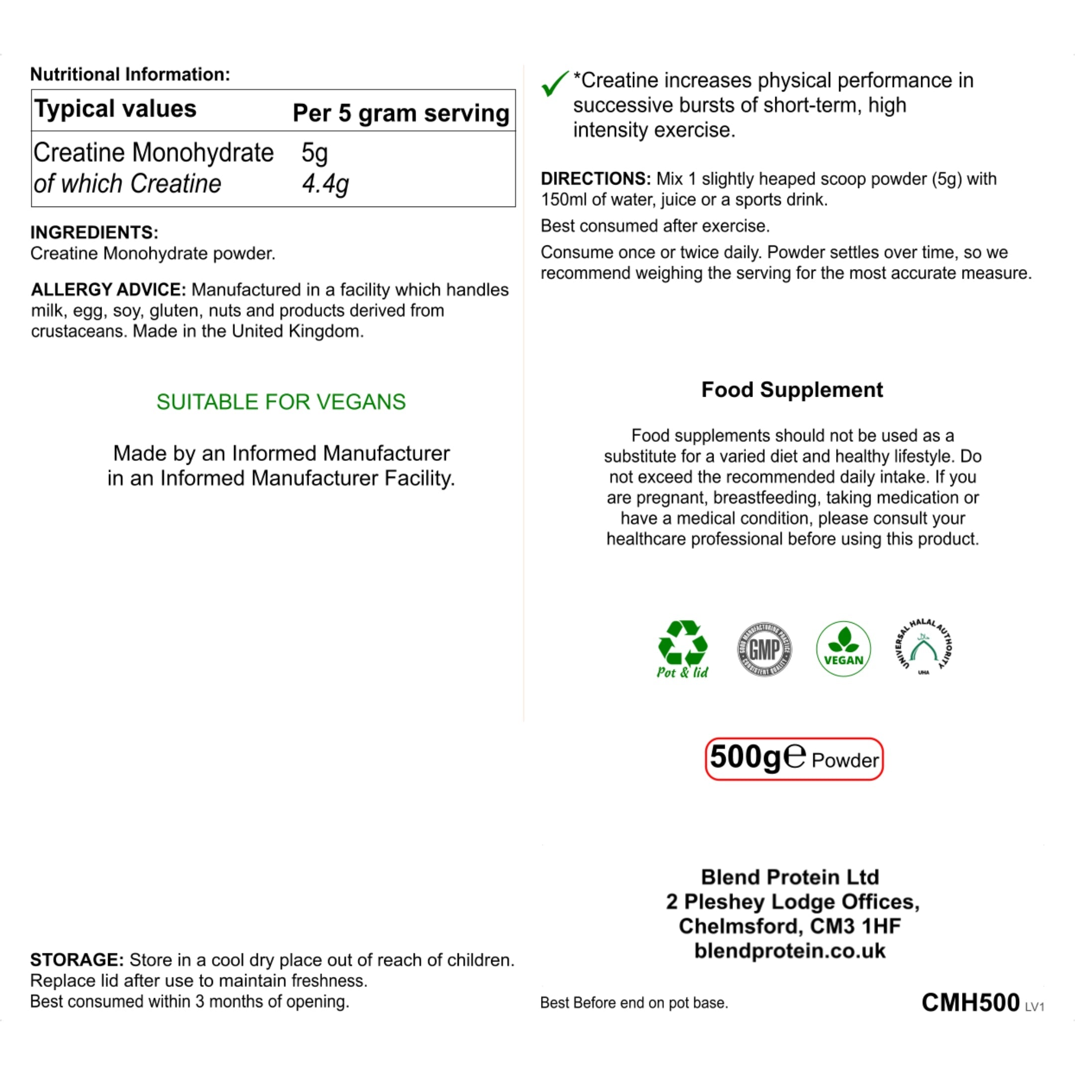 Creatine Blend - Performance Drink