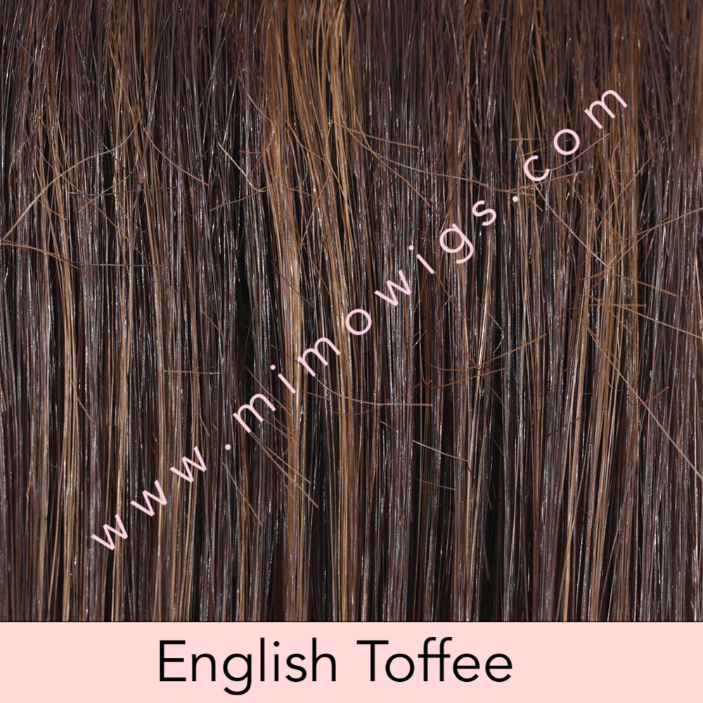 Ultimate Handtied Lace Front Topper 12" by Belle Tress • Café Collection