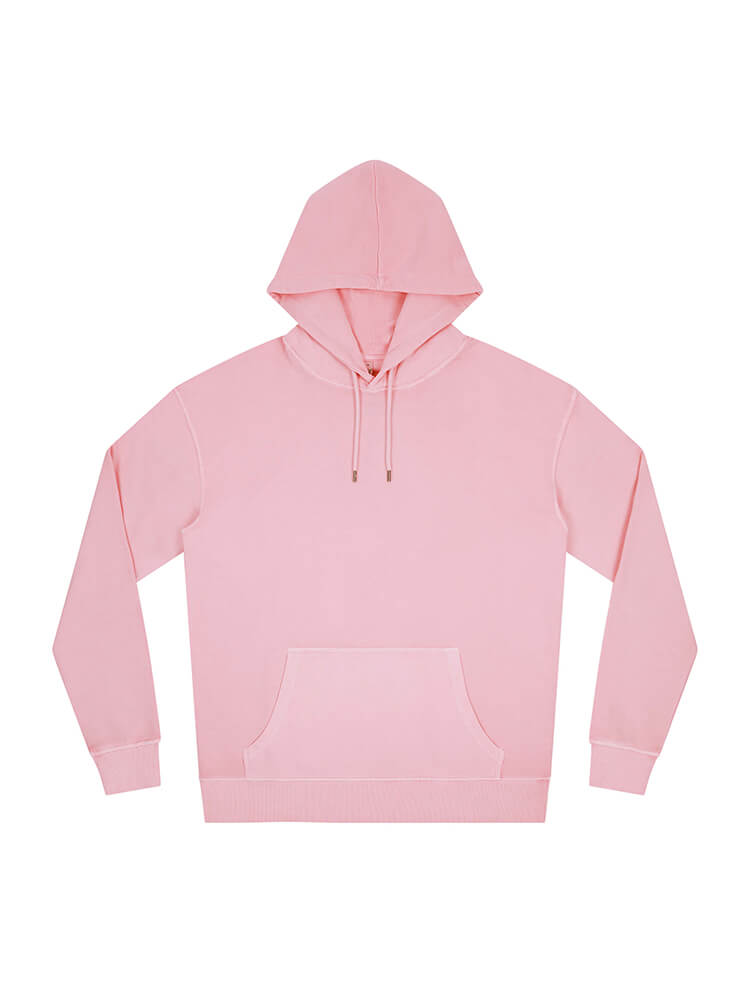 Organic Cotton Faded Hoodie: Unisex