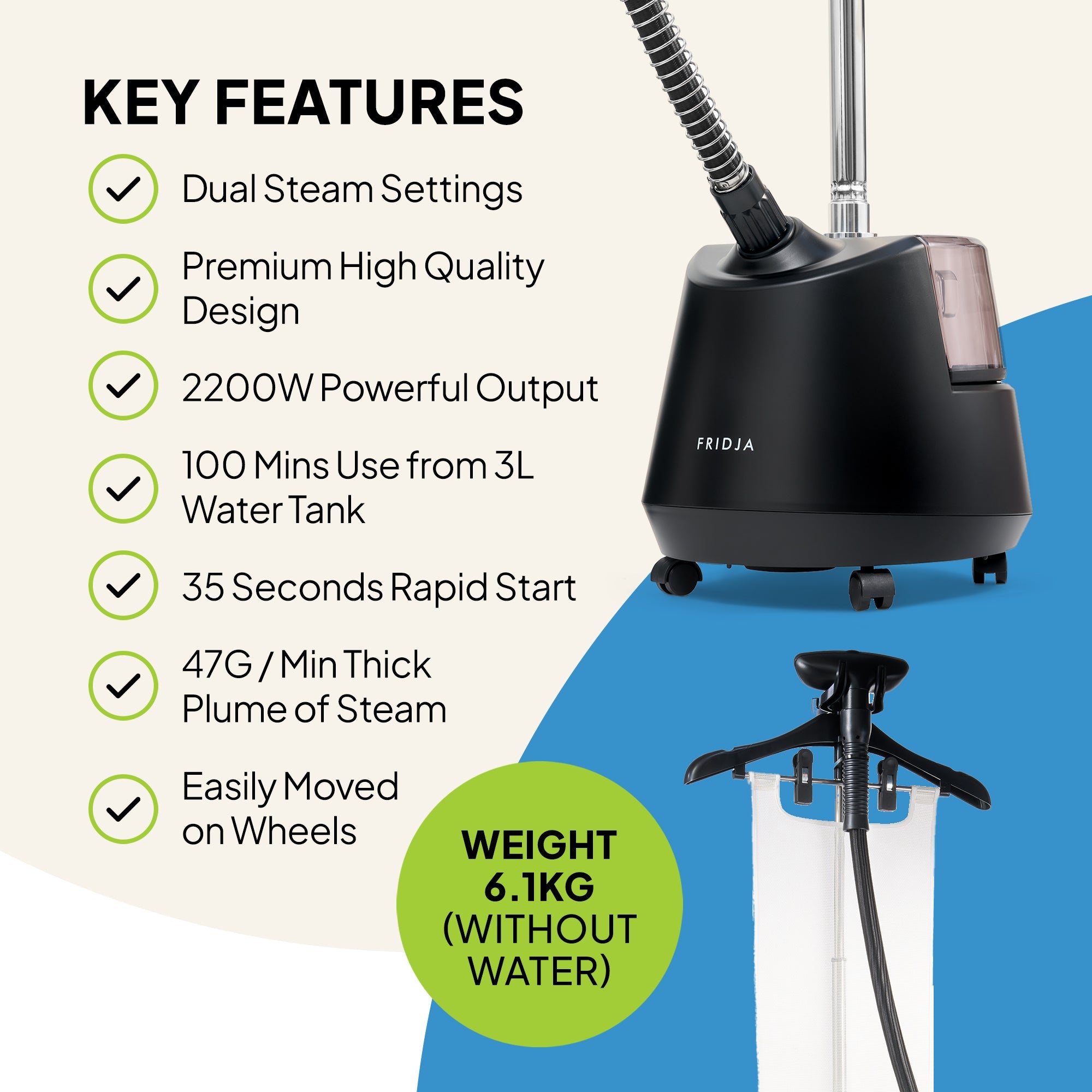 f1200 Clothes Steamer Pro