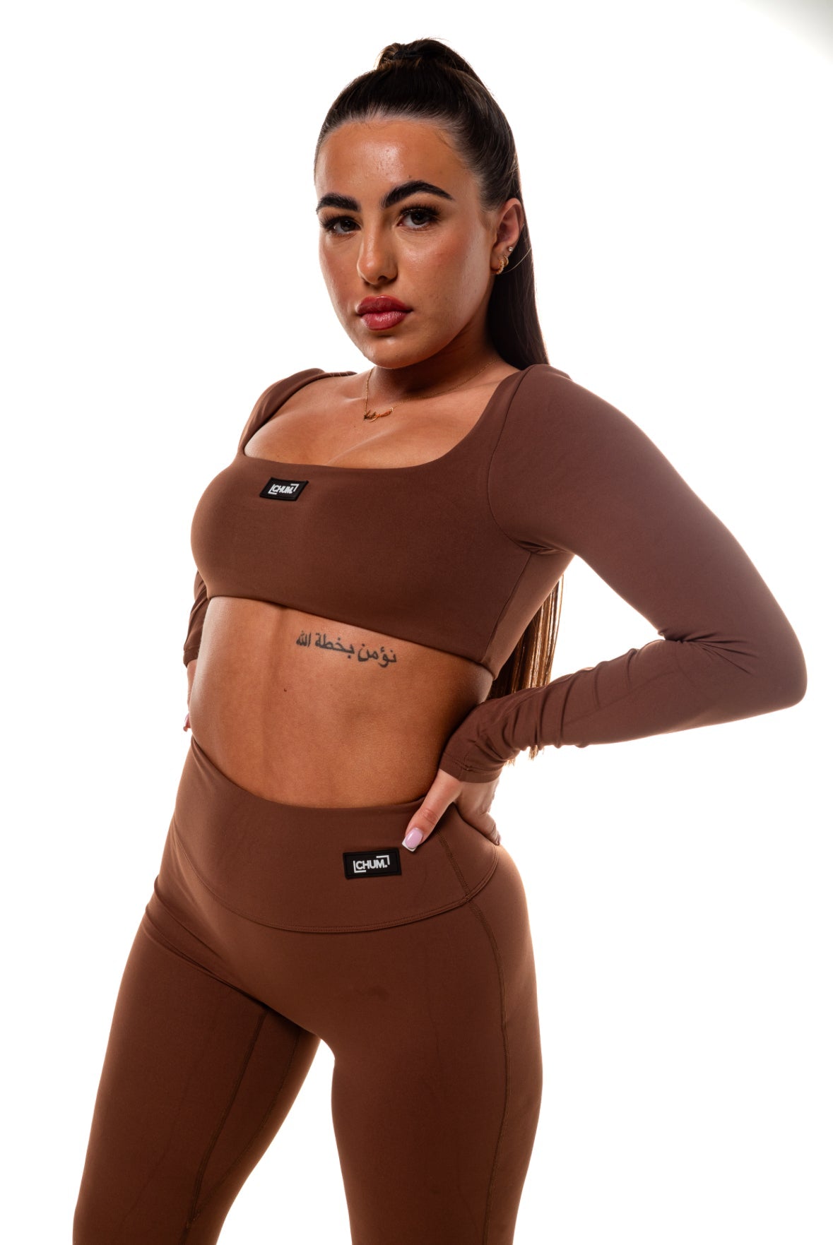 Crop top set