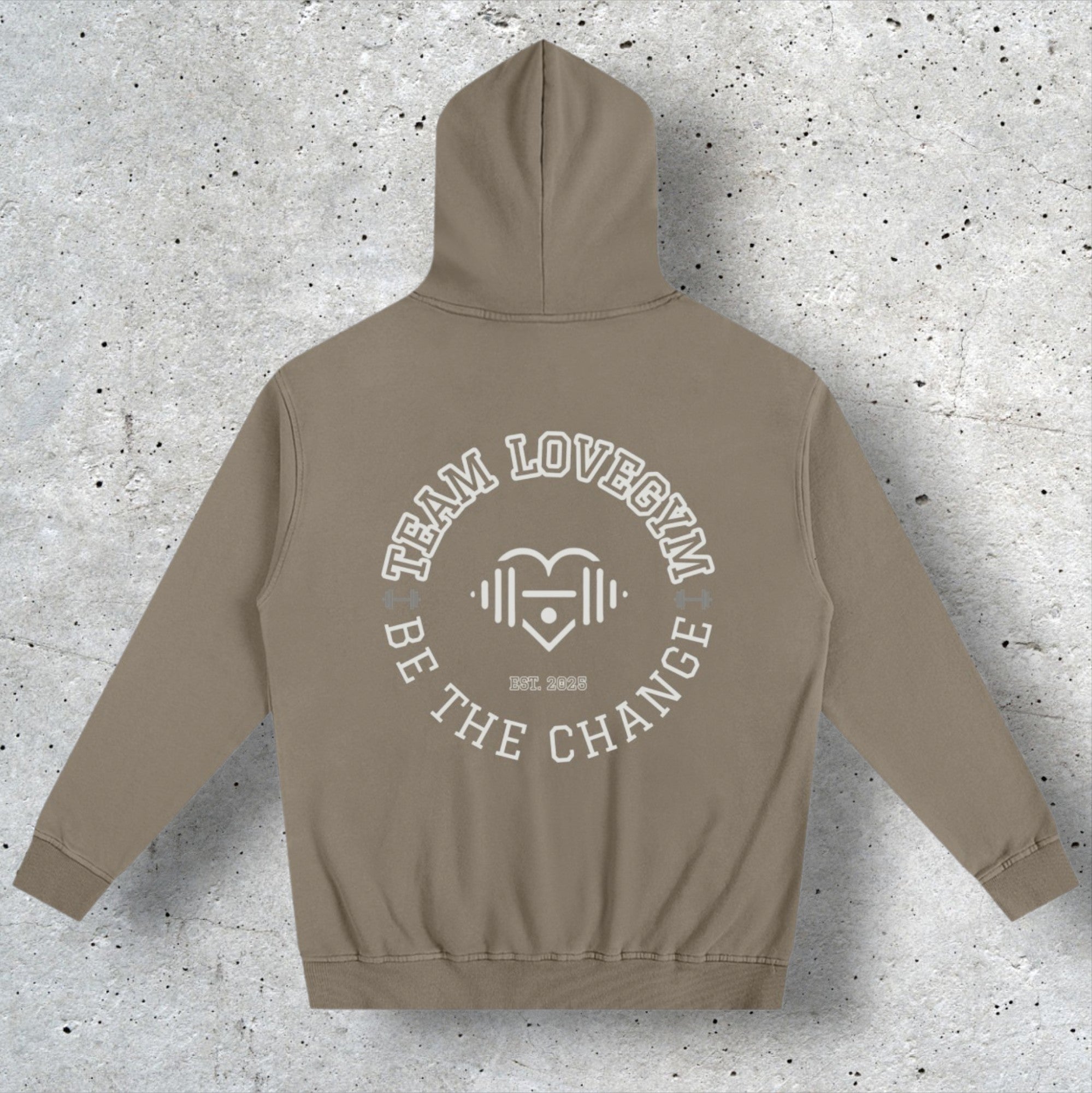 TEAM LOVEGYM Oversized Essential Hoodie