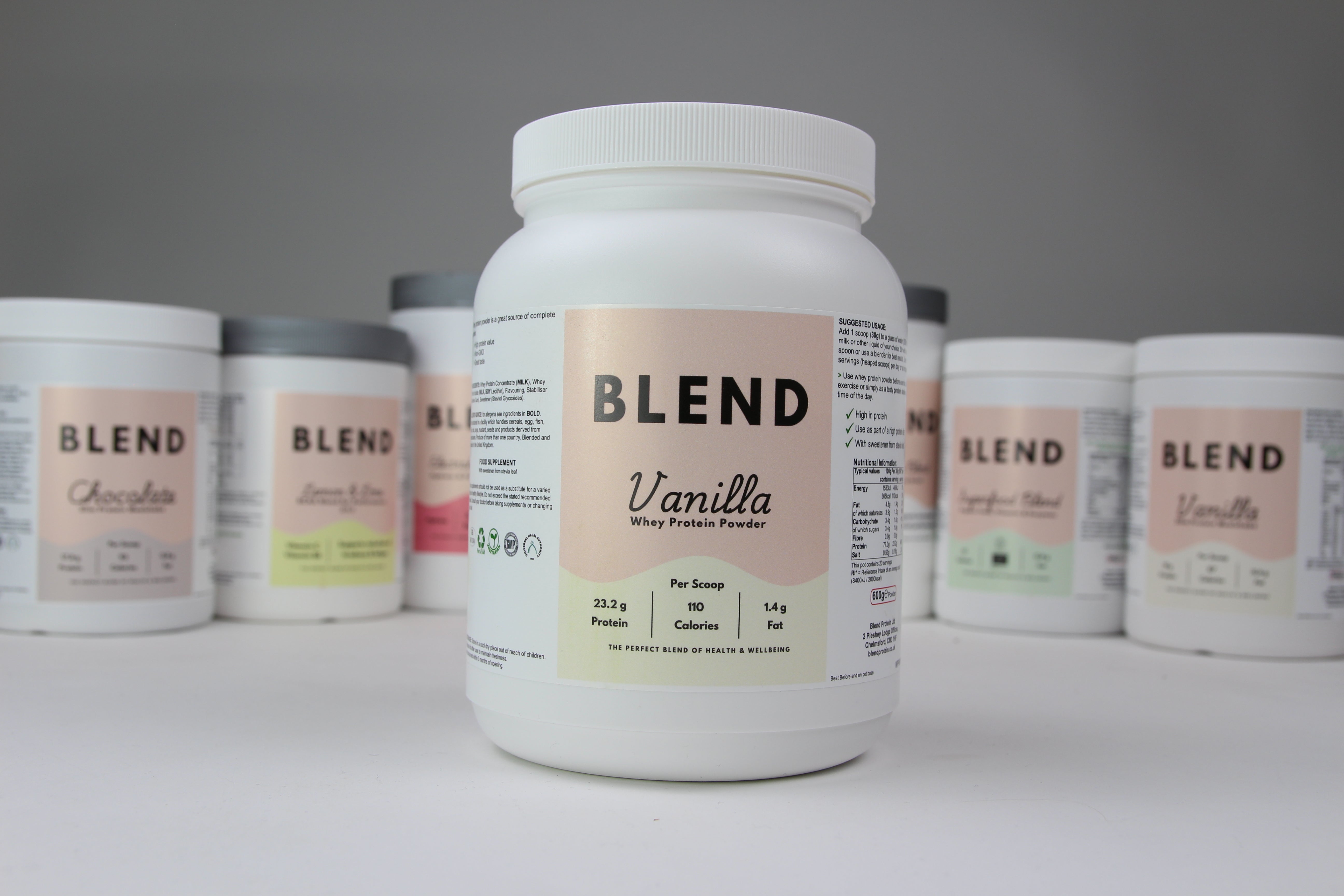 Organic Whey Protein Powder - Vanilla Flavour