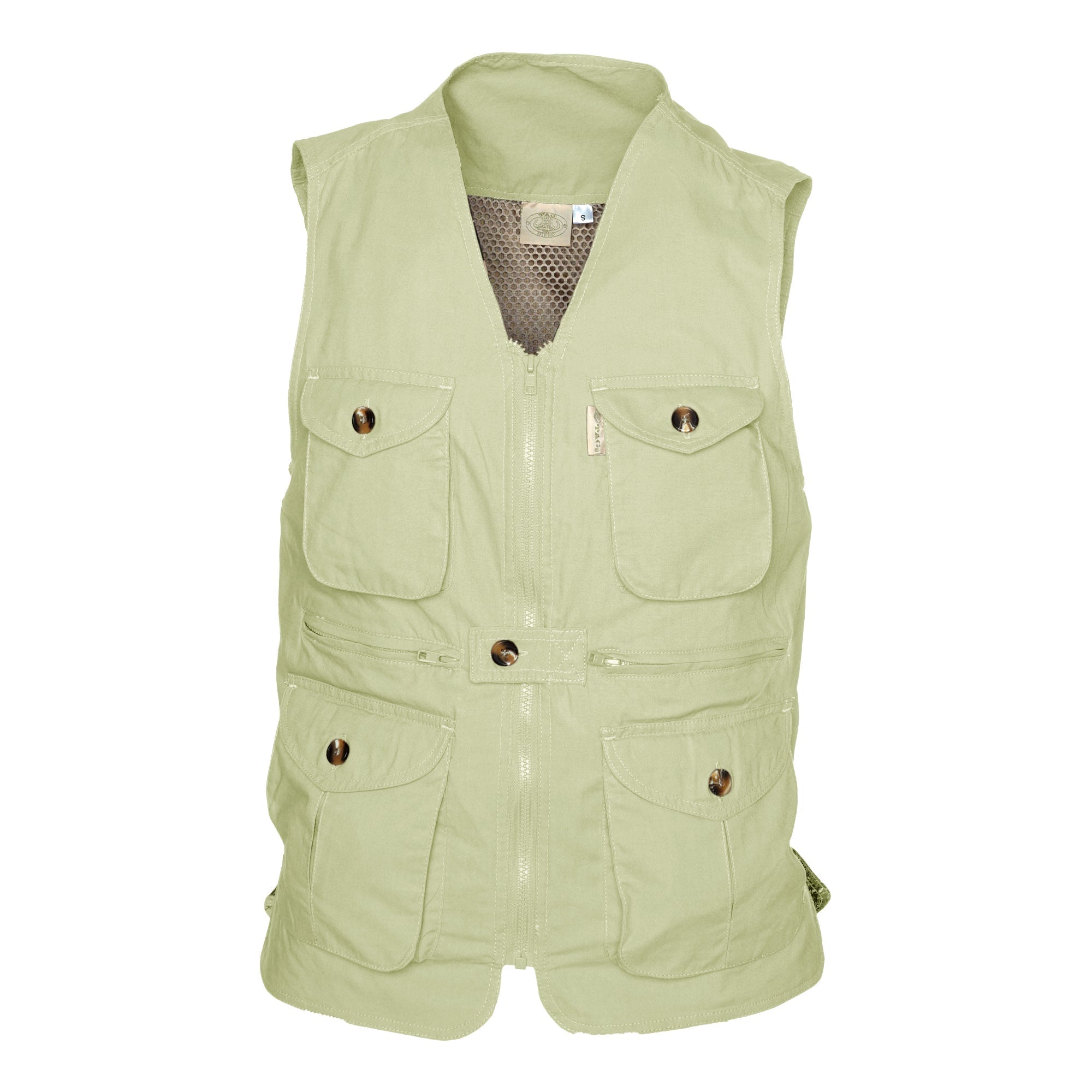 Vent Back Livingstone Vest for Women - Stone