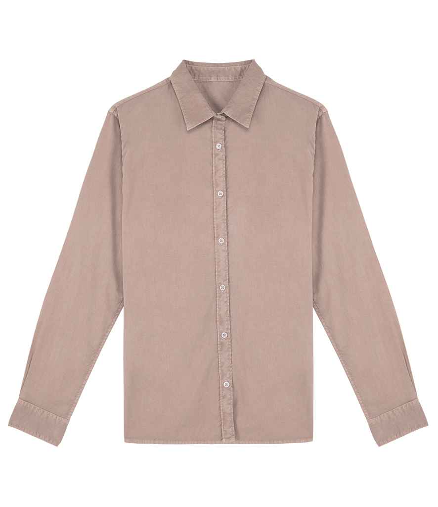 Organic Washed Long Sleeve Shirt