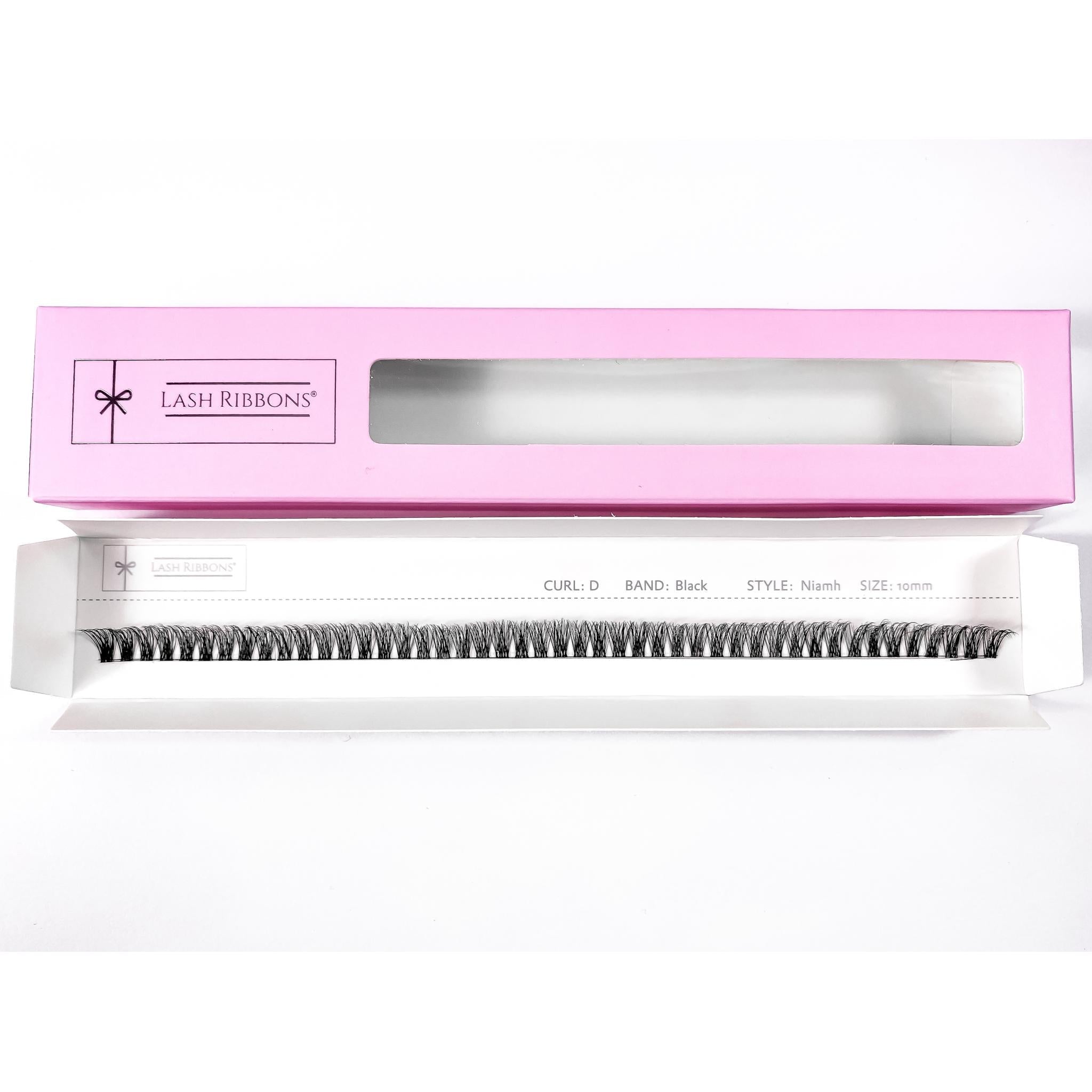 3D 'D' Curl Black Lash Ribbons® Starter Kit (With Ultimate Bond)