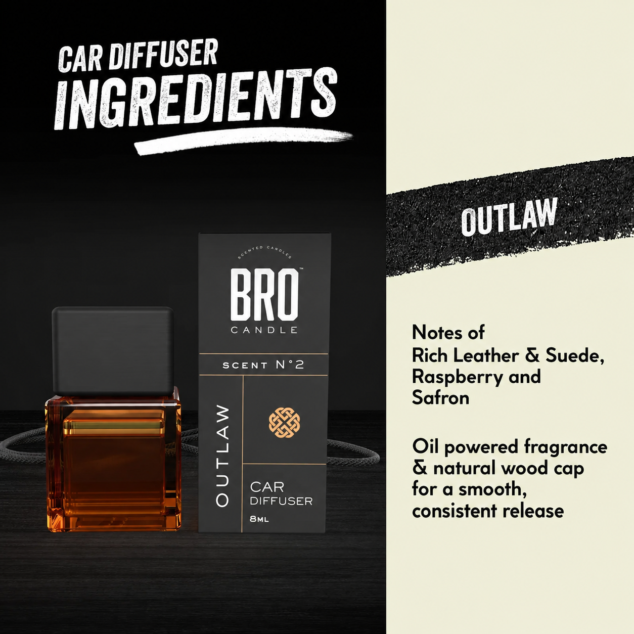 Outlaw Car Diffuser Pack