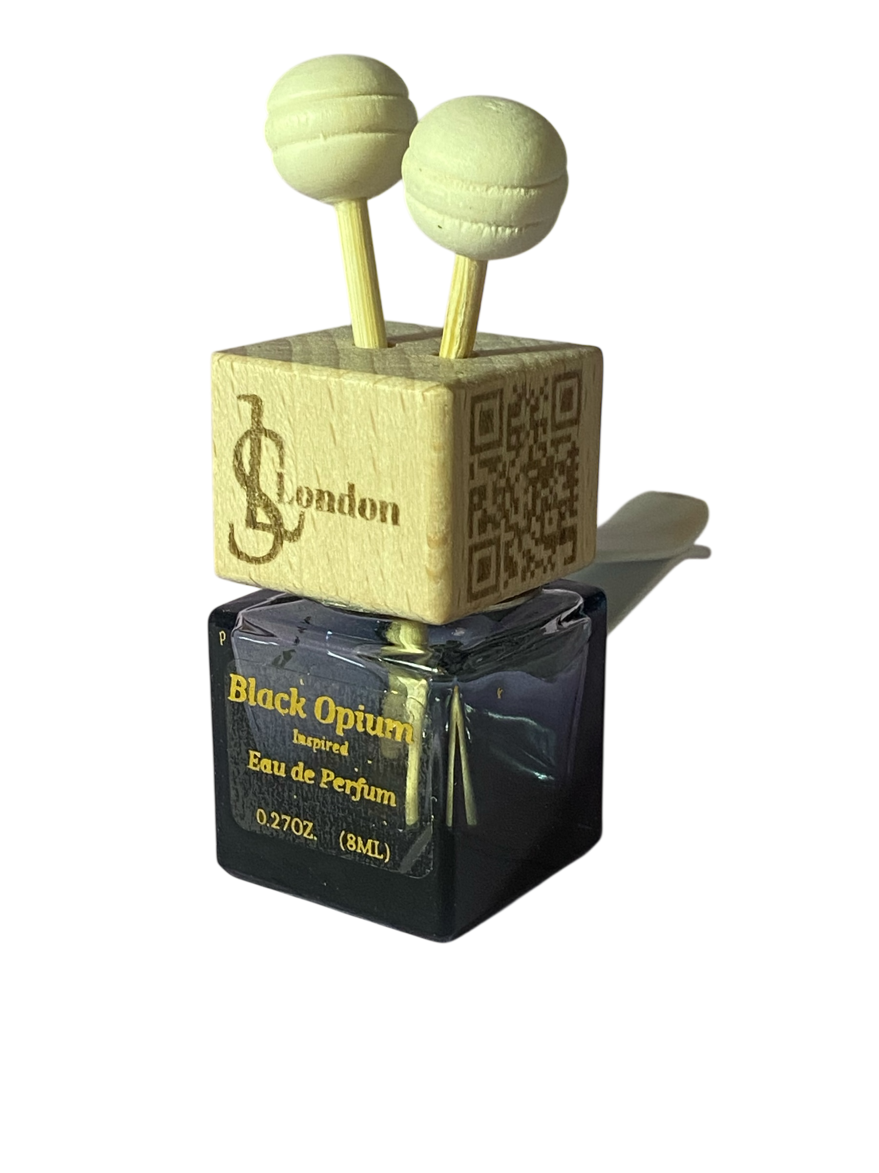 Black Opium Inspired Fragrance 8ml Hanging Or Clip on Car Diffuser