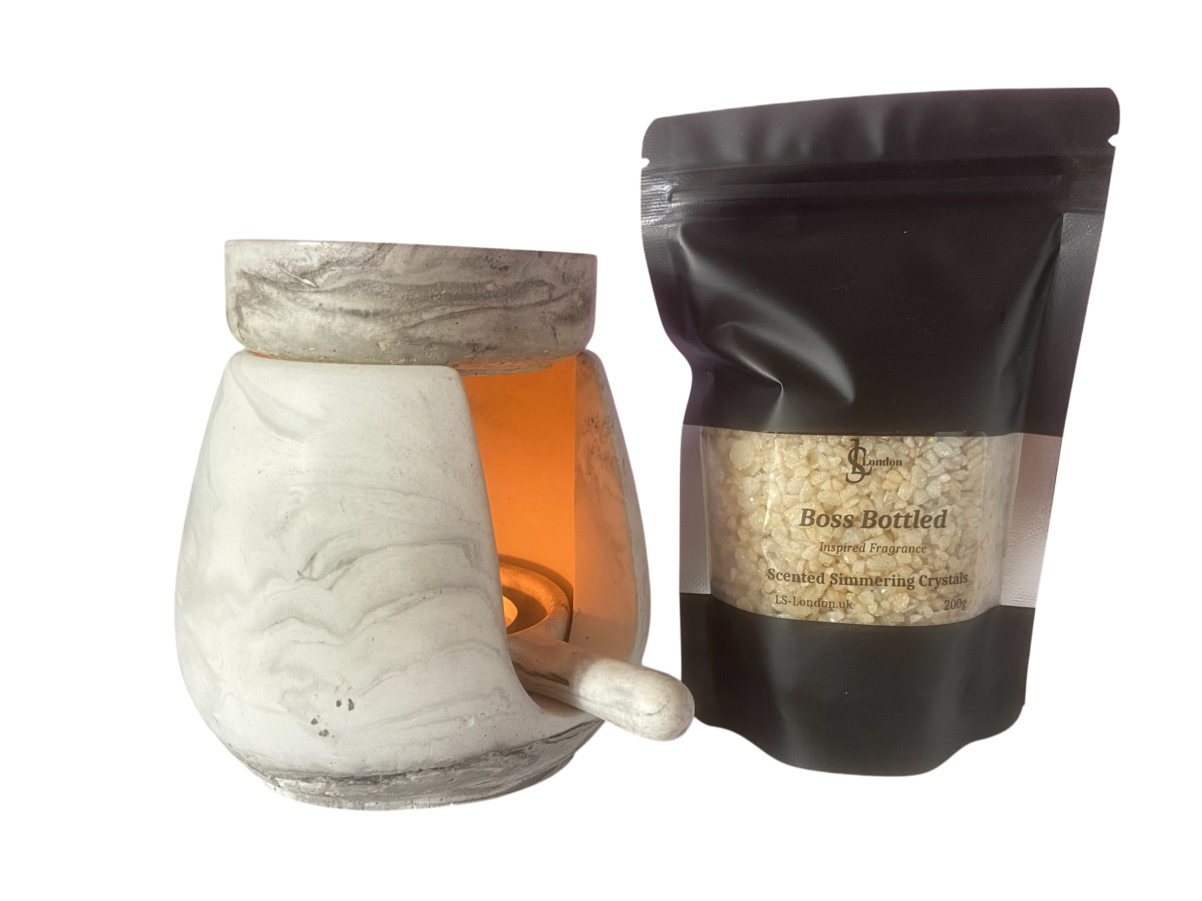 Boss Bottled Inspired (Dupe), Scented Simmering Crystals (Sizzlers)