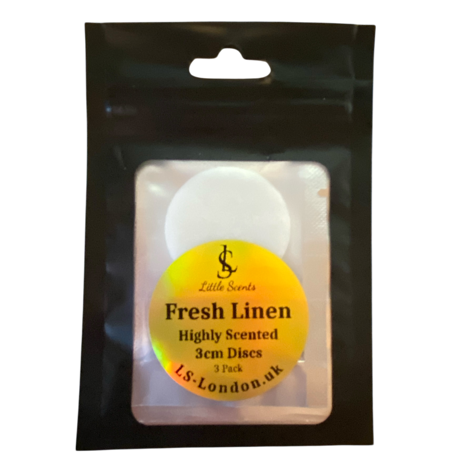 Fresh Linen Scented Vacuum Hoover Discs x3 Individually Sealed