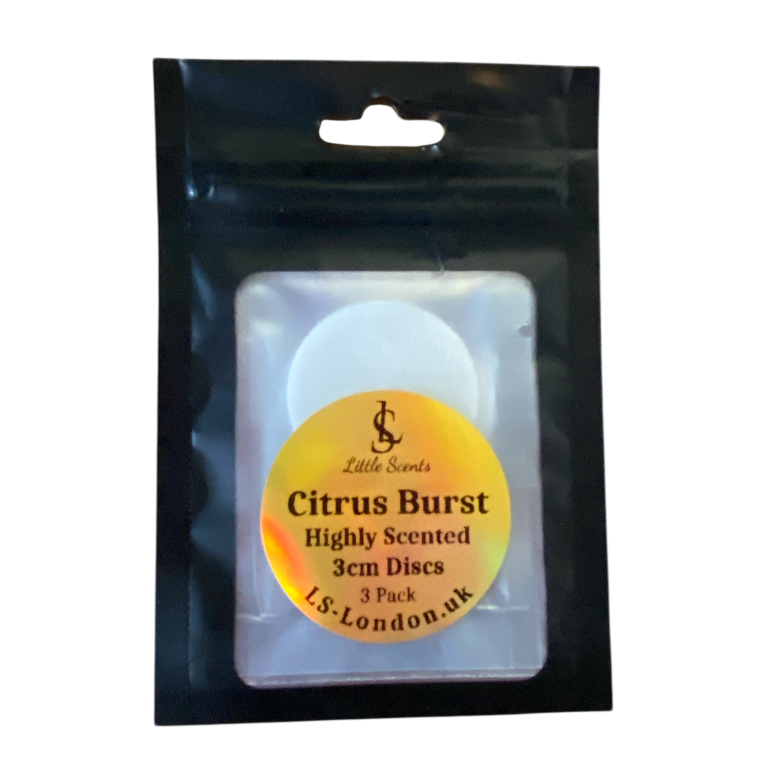 Citrus Burst Scented Vacuum Hoover Discs x3 Individually Sealed