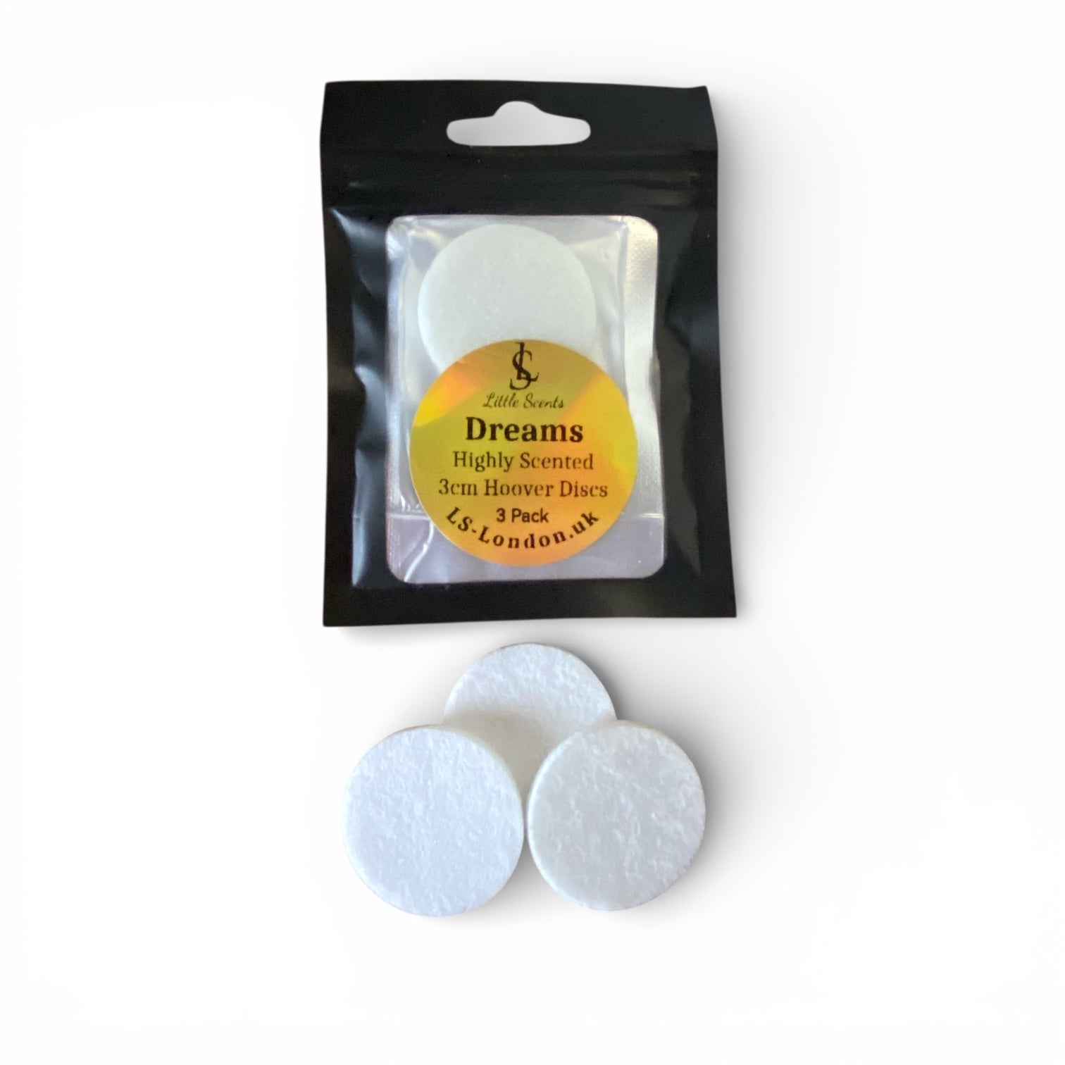 Dreams Unstoppables (Inspired) Scented Vacuum Hoover Discs x3 Individually Sealed