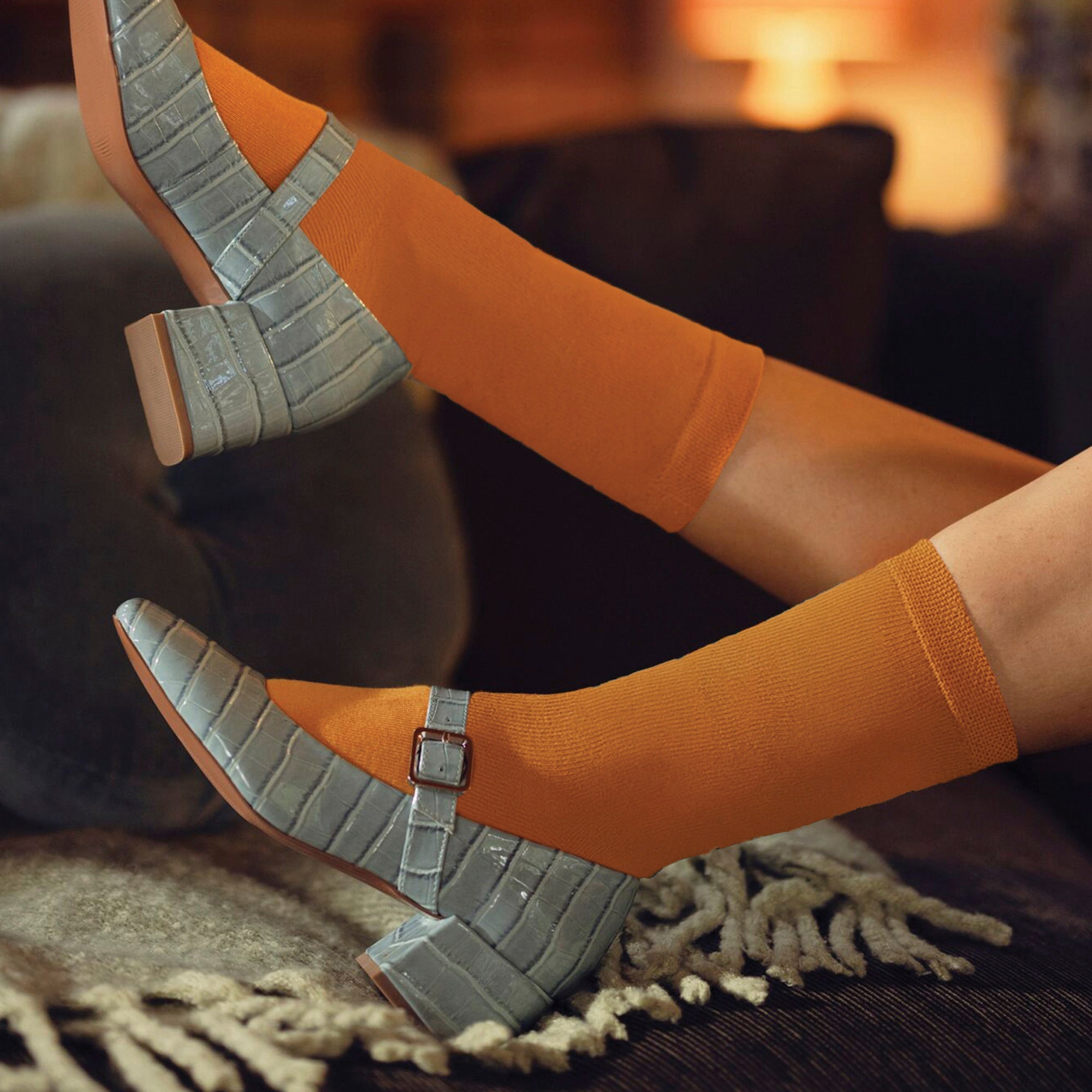 3 Pack Ladies Plain Bamboo Socks - Soft Breathable Everyday Comfort Socks