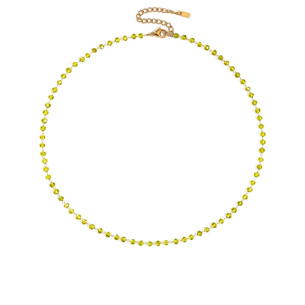 Crystal Beads Necklaces