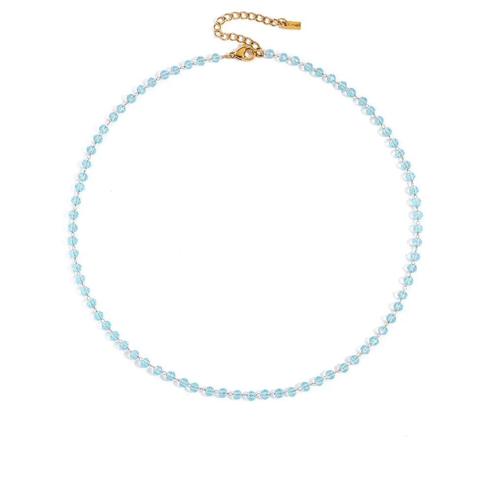 Crystal Beads Necklaces