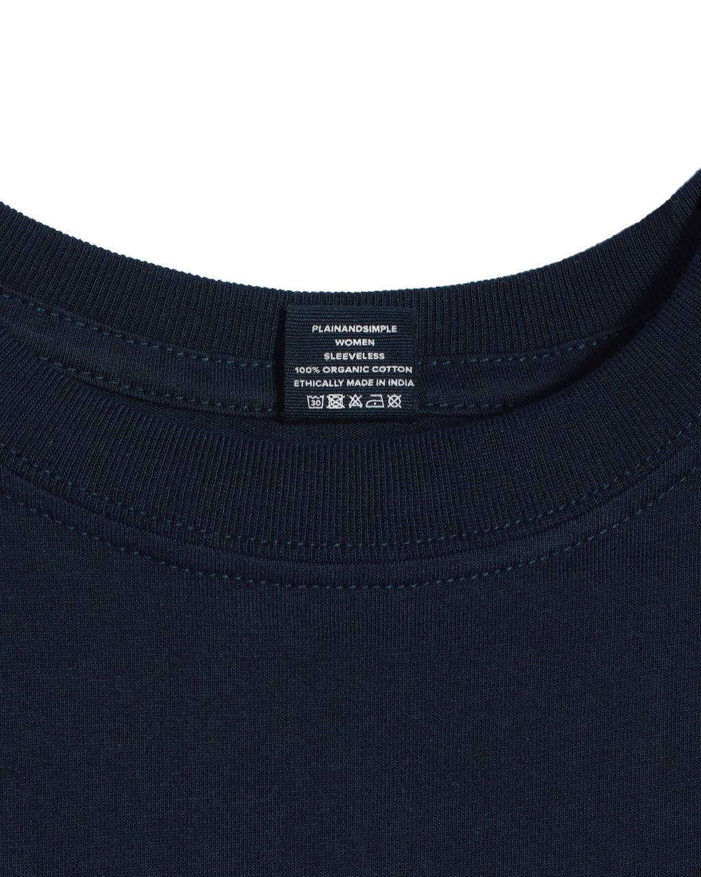 Crew Neck Organic Tank Top
