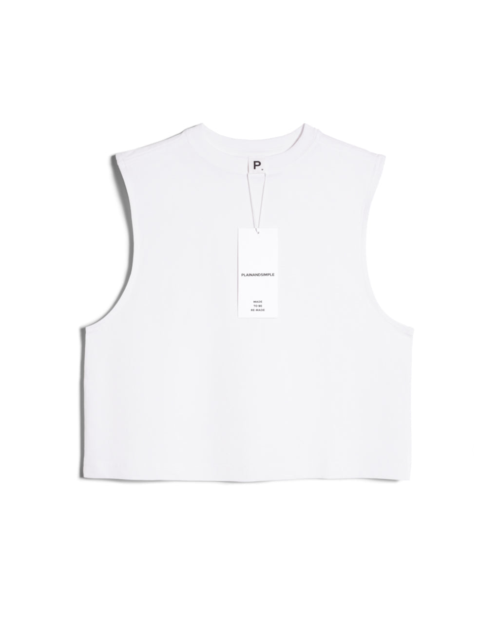 Crew Neck Organic Tank Top