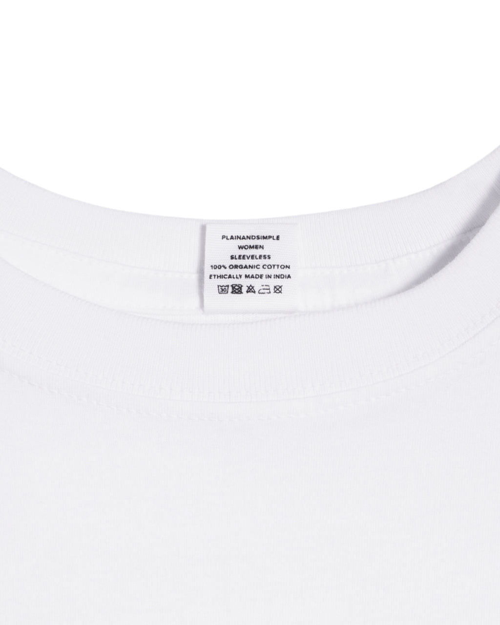 Crew Neck Organic Tank Top
