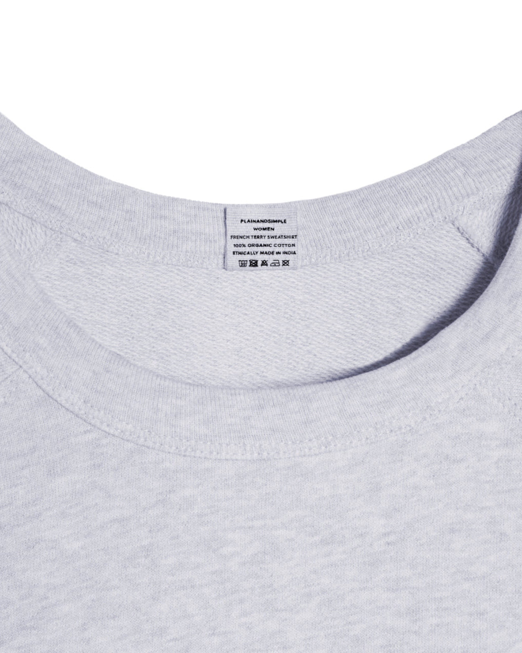 French Terry Organic Sweatshirt