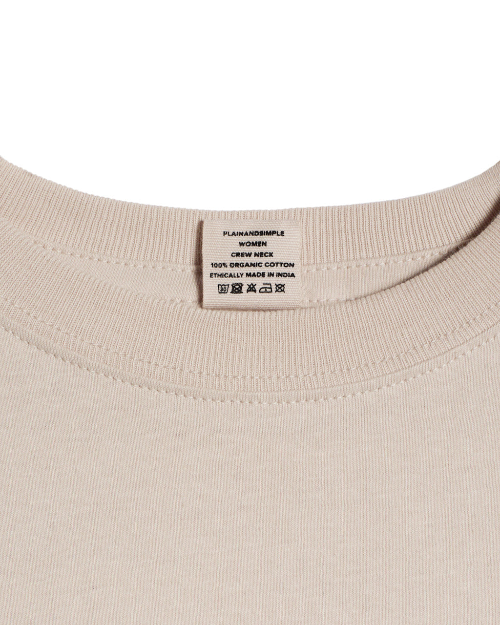 Crew Neck Organic T-Shirt