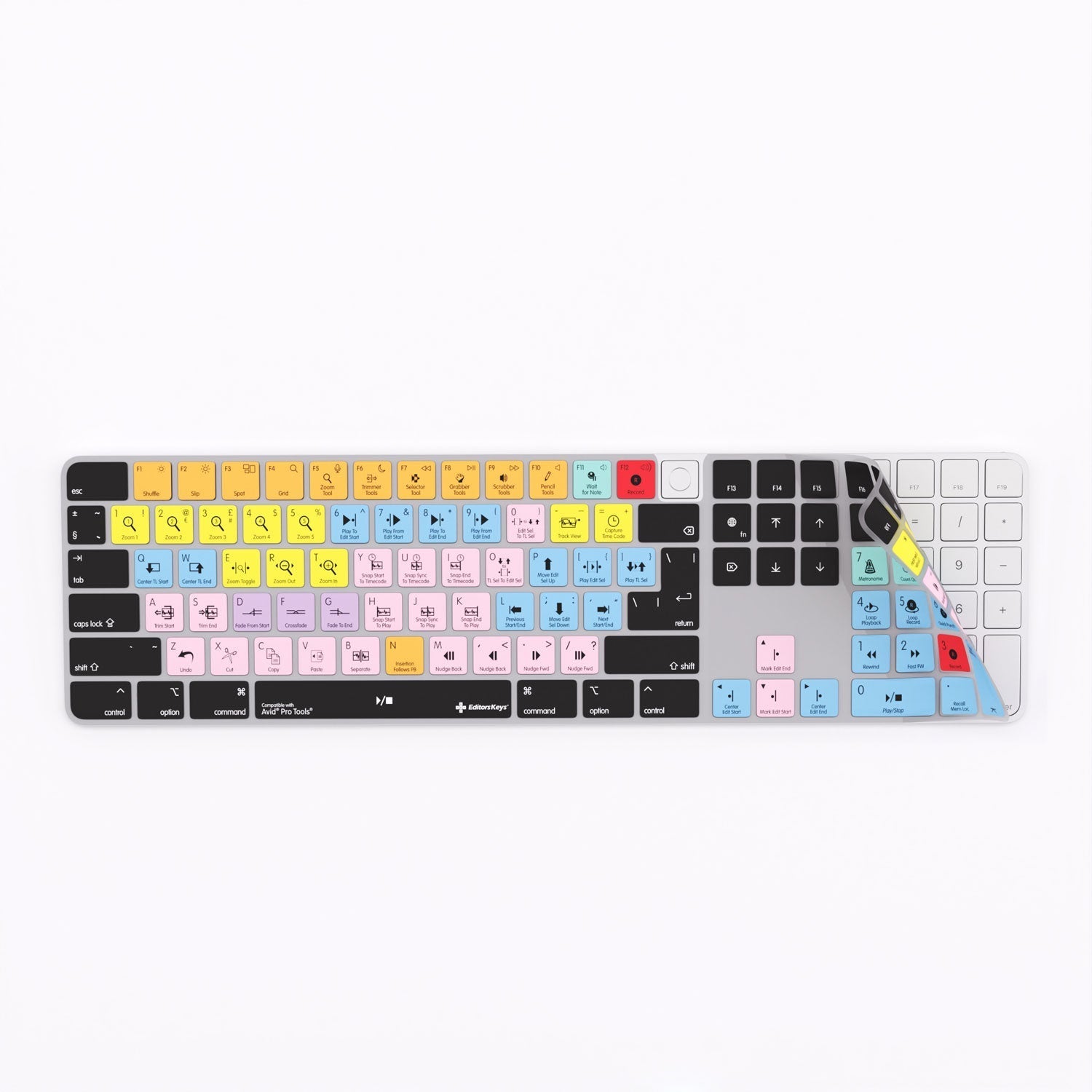 Avid Pro Tools Keyboard Covers for MacBook and iMac