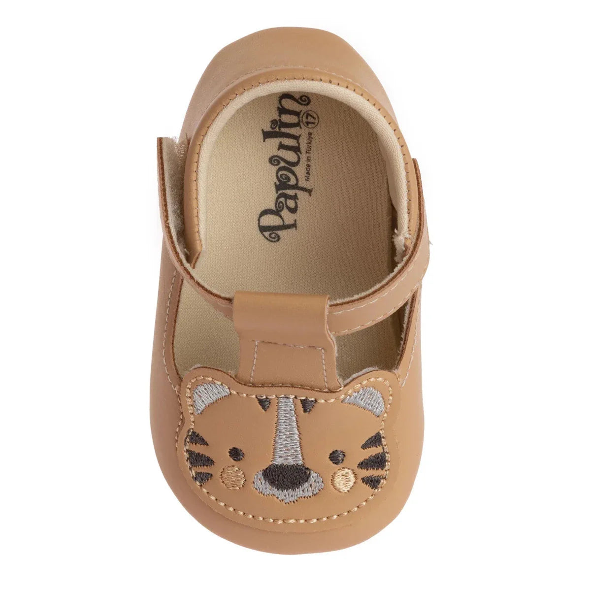 Papulin Boys Velcro - Light Brown
