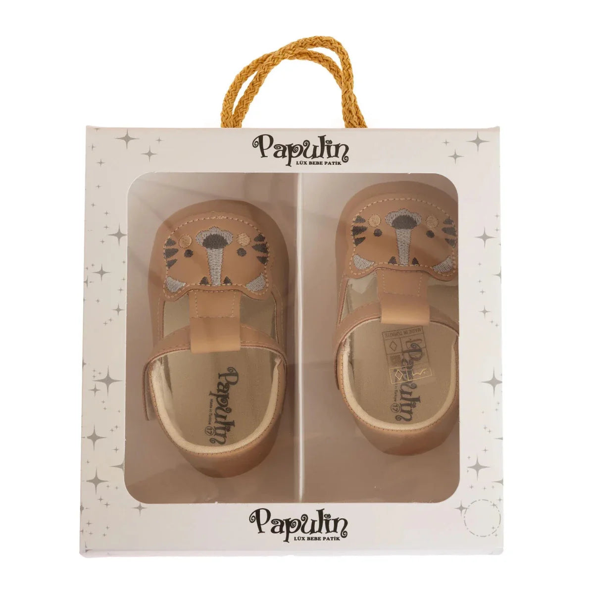 Papulin Boys Velcro - Light Brown