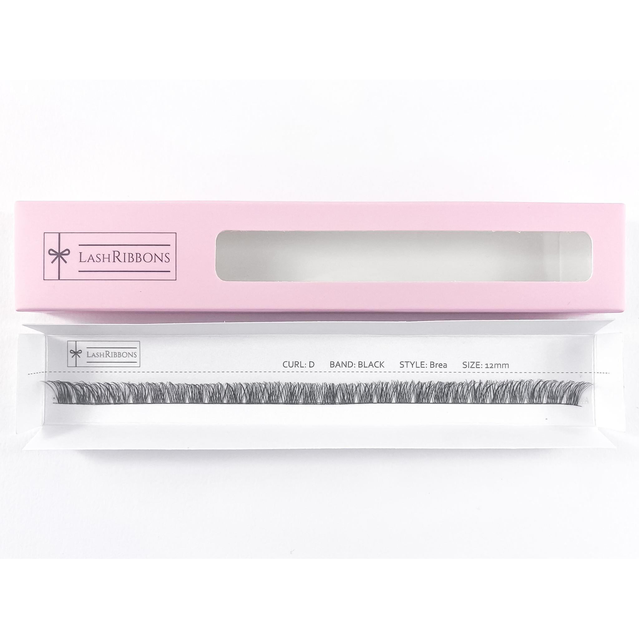 'D' Curl Black Lash Ribbons® Starter Kit (With Ultimate Bond)