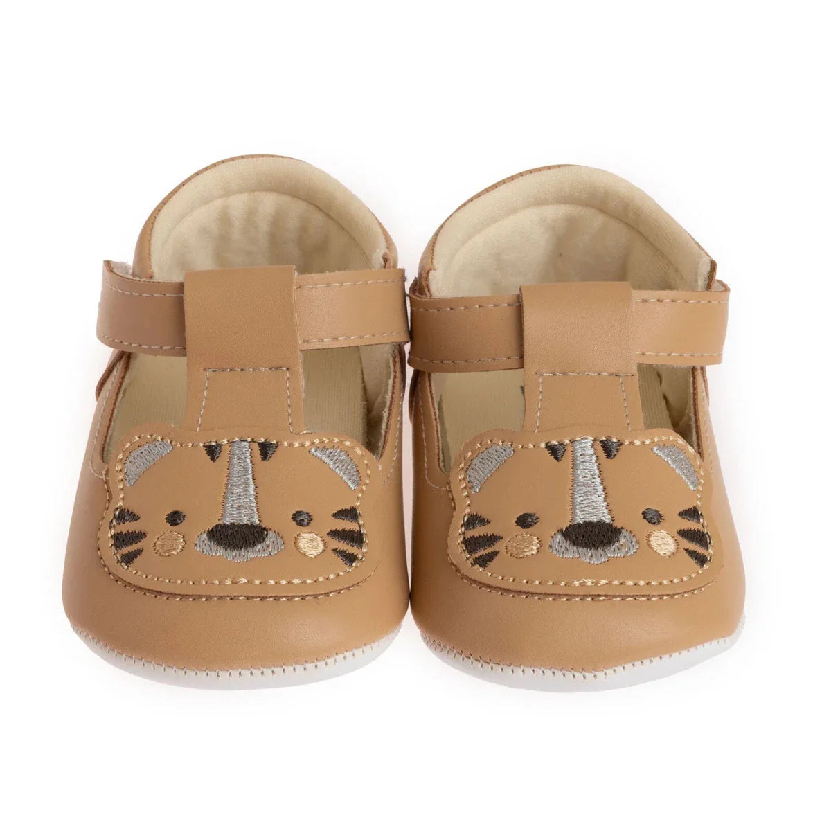 Papulin Boys Velcro - Light Brown
