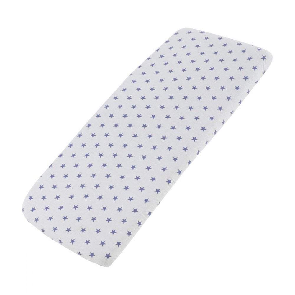 Crib Jersey Fitted Sheets 100% Cotton 40x90cm - Pack Of 2 - Fits All Models